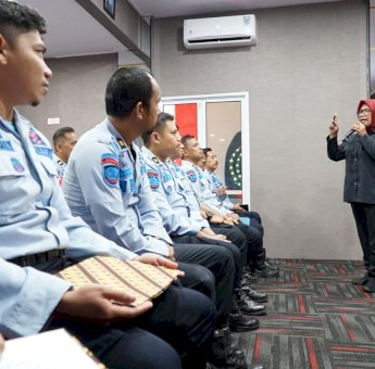 Kadivmin Kemenkumham Sulsel Ajak Pegawai Rutan Pangkajene Konsisten Raih WBBM