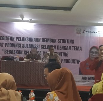 Rembuk Stunting, Wujud Komitmen Bersama Tangani Stunting di Sulsel