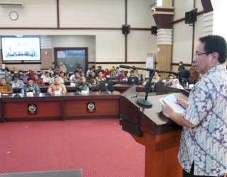 Pj Sekda Andi Aslam Buka Rakor Pengawasan DPW AAIPI Sulsel