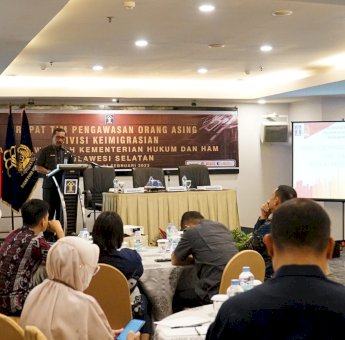 Kakanwil Kemenkumham Sulsel Ajak Tim Pora Pertahankan Sinegritas Awasi Orang Asing