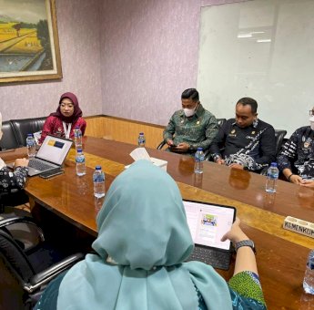 Kemenkumham Sulsel Koordinasikan Pelaksanaan One Village One Brand Melalui Mobile IP Clinic ke Ditjen KI