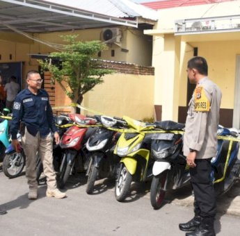 Polres Bulukumba Ringkus 3 Pelaku Curanmor, 12 Sepeda Motor Diamankan