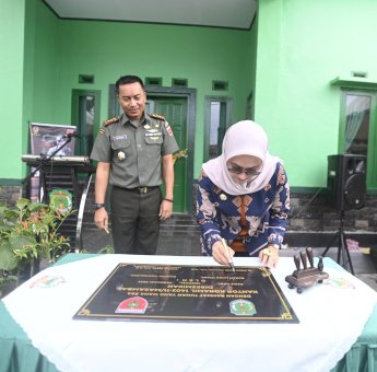 Resmikan Gedung Baru Koramil 1403-11 Masamba, Indah Ungkap Peran TNI Untuk Luwu Utara