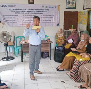 Sasar 15 Kelurahan, INKLUSI-BaKTI dan YLP2EM Parepare Gelar Penguatan Kelompok Konstituen