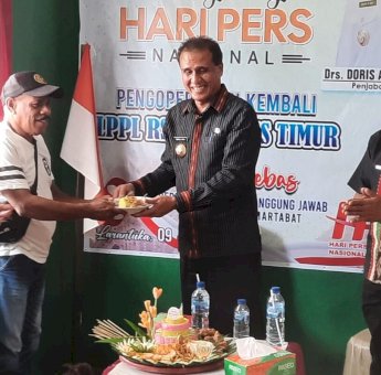 Begini Cara Penjabat Bupati Flores Timur dan Pewarta Rayakan Puncak Hari Pers Nasional 2023