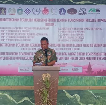 Pemkot Parepare Apresiasi Kerja Sama Lapas Kelas IIA dengan 10 Lembaga&nbsp;