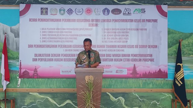 Pemkot Parepare Apresiasi Kerja Sama Lapas Kelas IIA dengan 10 Lembaga 