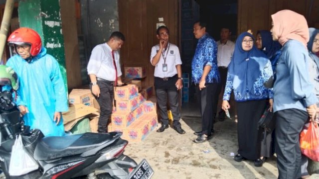 Balai Pengawasan Niaga Regional Makassar Temukan Minyak Subsidi dijual diatas HET di Kabupaten Soppeng. (ist)