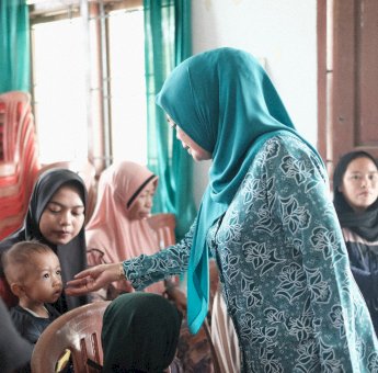 Komitmen Lawan Stunting, PKK Gowa Kembali Berikan Makanan Tambahan ke Balita dan Anak