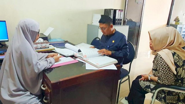 Kanwil Kemenkumham Sulsel Monitoring Pelaksanaan Jabatan Notaris di Sidrap