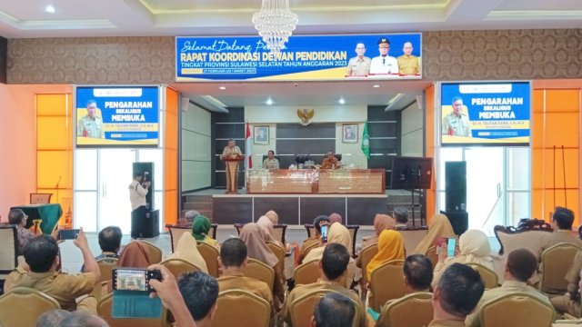 Harapan Wali Kota Parepare Taufan Pawe saat Hadiri Rakor Dewan Pendidikan