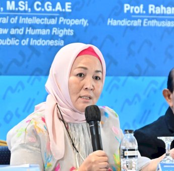 Plt Kadis Kominfo Sulsel Jadi Narasumber Seminar Inacraft 2023, Bahas Warisan Budaya Tak Benda