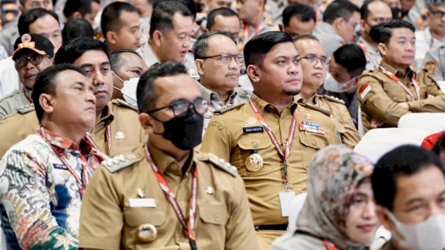 Hadiri Rakornas Penanggulangan Bencana 2023, Adnan: Kami Sudah Bangun Posko Bencana di Desa
