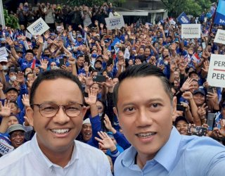 AHY Ajak Kader Dukung Anies Baswedan Pimpin Perubahan dan Perbaikan