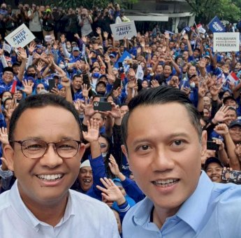 AHY Ajak Kader Dukung Anies Baswedan Pimpin Perubahan dan Perbaikan
