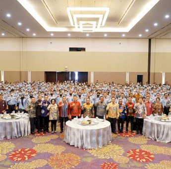 Ribuan Petugas Pengamanan Lapas/Rutan Jajaran Kemenkumham Sulsel Ikut Penguatan Peningkatan Kapasitas