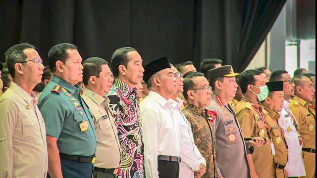 Dibuka Presiden Jokowi, Gubernur Andi Sudirman Ikuti Rakornas Penanggulangan Bencana Tahun 2023