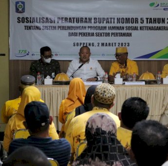 Sosialisasikan Perbup, Wabup Soppeng: Ini Sangat Bermanfaat Bagi Petani