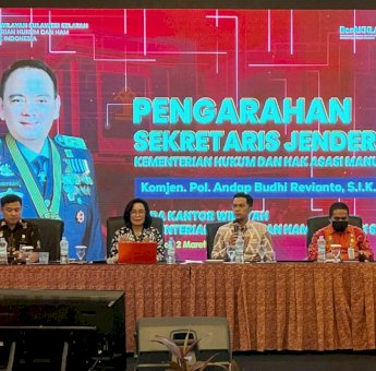 Ikut Penguatan Kinerja, Petugas Pengamanan Lapas/Rutan Kemenkumham Sulsel Diminta Bekerja Dengan PASTI