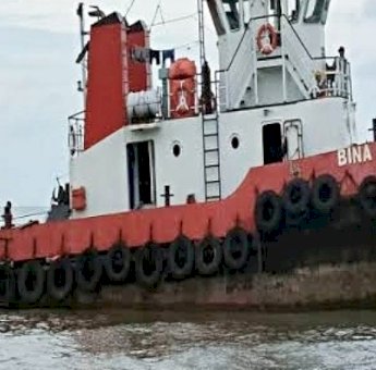 Cuaca Ekstrem dan Mesin Trouble, Paksa Tugboat Bina Ocean 3 Lepas Tongkang BVS 10