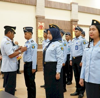 47 Pegawai Kanwil Kemenkumham Sulsel Dilantik, Liberti Sitinjak : Jangan Rusak Nama Organisasi