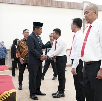 Lantik Pejabat PPNS, Kakanwil Kemenkumham Sulsel: Jalankan Tupoksi Sesuai Kaidah