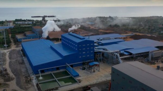 Smelter PT Huadi Nickel-Alloy Bantaeng, Sulawesi Selatan. (Ist)