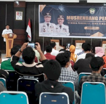 Bupati Gowa Dorong Keterlibatan Pemuda Ciptakan Lapangan Kerja
