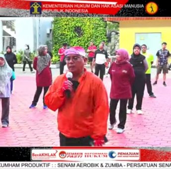 Sekjen Kemenkumham Ajak Seluruh Pegawai Jauhi Perilaku Hedonisme