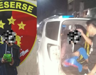 Resmob Polres Selayar Tangkap Tangan Bocah Pencuri Onderdil di Bengkel