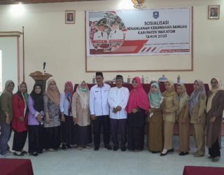 Disketapang Wakatobi Sosialisasi Penanganan Kerawanan Pangan