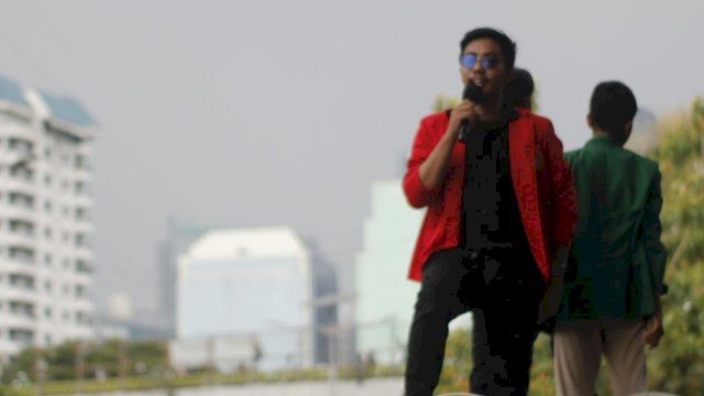 Wakil Presiden Mahasiswa Unhas, Zulfiqih M. Palompai. (Istimewa)