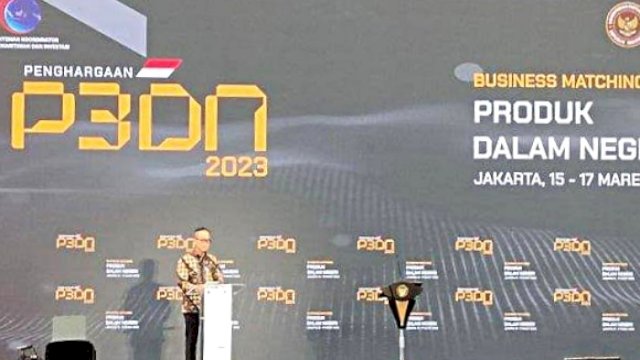 Pembukaan Business Matching Produk Dalam Negeri 2023 di Istora Gelora Bung Karno Jakarta, Rabu (15/03/2023). (Istimewa)