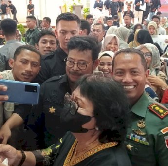 Dandim 1415 Selayar Hadiri Bimtek Sinergitas TNI AD dengan Kementerian Pertanian