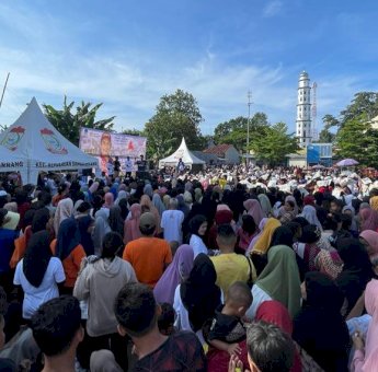 Jalan Sehat di Pulau Sangkarrang, Rudianto Lallo Kampanye Anti Plastik dan Pencemaran Lingkungan