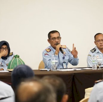 Kanwil Kemenkumham Sulsel Evaluasi Pelaksanaan Anggaran Triwulan I di Satuan Kerja