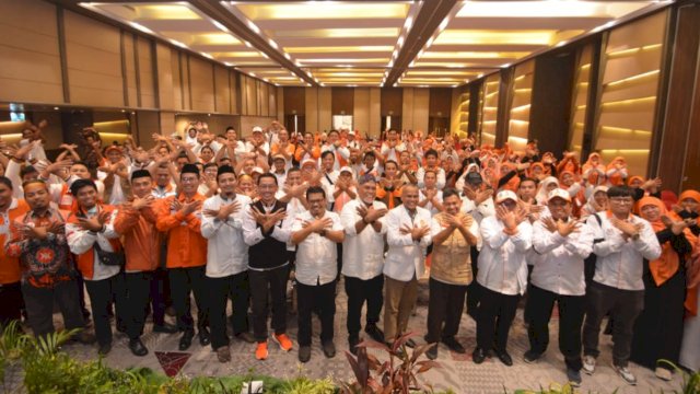 Konsolidasi Pemenangan Anggota Pelopor DPW PKS Sulsel, Minggu (19/03/2023). (Istimewa)