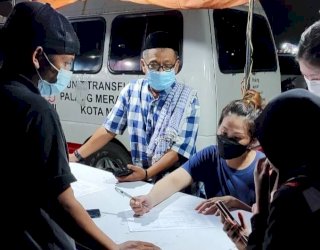 Selama Ramadhan, PMI Makassar Buka Gerai Donor Darah di Pelataran Masjid Al-Markaz