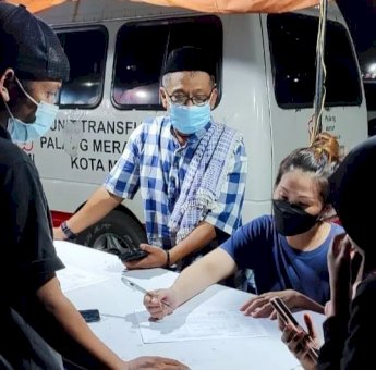 Selama Ramadhan, PMI Makassar Buka Gerai Donor Darah di Pelataran Masjid Al-Markaz