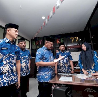 Sidak Kehadiran ASN, Wabup Gowa Minta Pelayanan Publik Tetap Maksimal Selama Ramadan