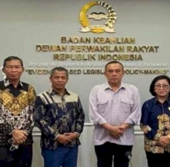 DPRD Kotim Sampaikan Hasil Kaji Banding ke DPR RI