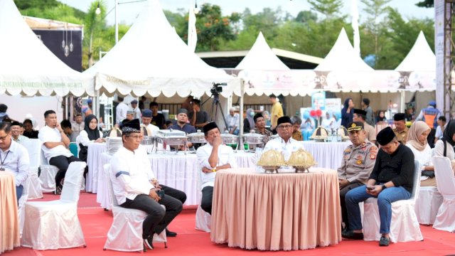 Pembukaan Ramadan Fest UMKM Go Difital di Ex Gapis Watansoppeng, Kabupaten Soppeng, Senin (27/03/2023). (Istimewa)