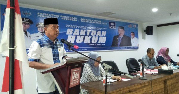 Sosper, Legislator Makassar Sangkala Saddiko Paparkan Mekanisme Pemberian Bantuan Hukum