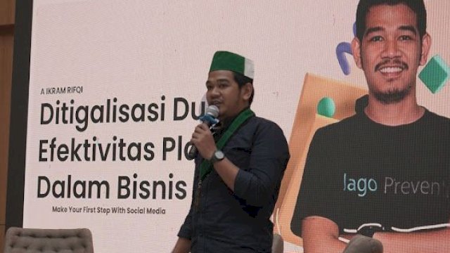 Ketua Umum Badko HMI Sulselbar, Andi Ikram Rifqi. (Istimewa)