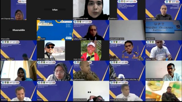 Ratusan mahasiswa baru program Rekognisi Pembelajaran Lampau (RPL) sarjana dan pascasarjana Universitas Fajar (Unifa) mengikuti sosialisasi Sistem Informasi Pembelajaran Lampau (SILAJU), Rabu (1/3/2023). (Foto: Istimewa)