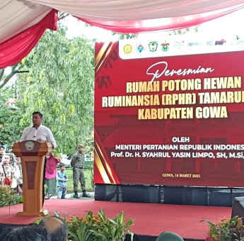 RPH Tamarunang Resmi Dioperasikan Dengan Sistem Elektronik Modern dan Higenis