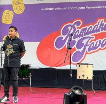 Yasir Machmud Rintis Ramadhan Feast di Monumen Mandala