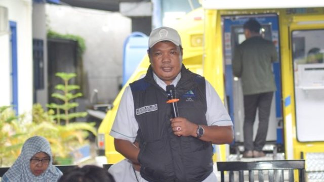 Ket : Direktur PAM Tirta Karajae Parepare, Andi Firdaus Djollong (istimewa)