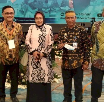 Pemkot Parepare Hadiri Rakornas Bersama Perpusnas RI