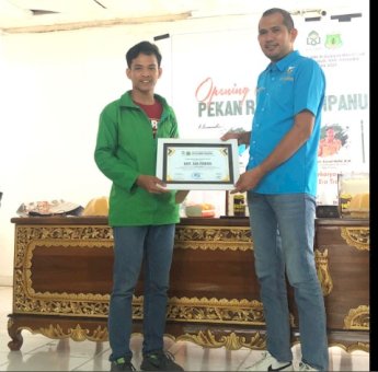 Ketua KNPI Pinrang Haeruddin Tora Jadi Pembicara di Pekan Raya Duampanua